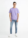 Celio Světle modré pánské skinny fit džíny Celio Foskinny1