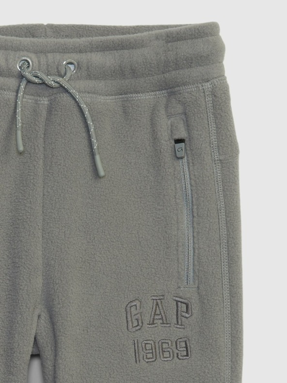 GAP Baby fleece tepláky s logem GAP