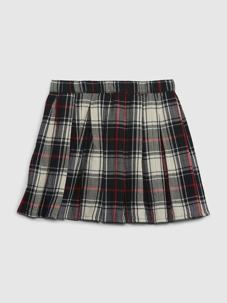 GAP Dětská kostkovaná sukně GAP