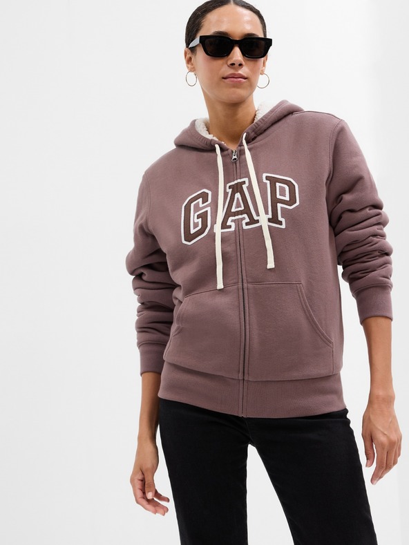 GAP Zateplená mikina s logem GAP