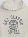 GAP Mikina s logem a fleece GAP