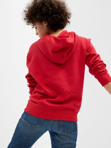 GAP Mikina s logem a fleece GAP