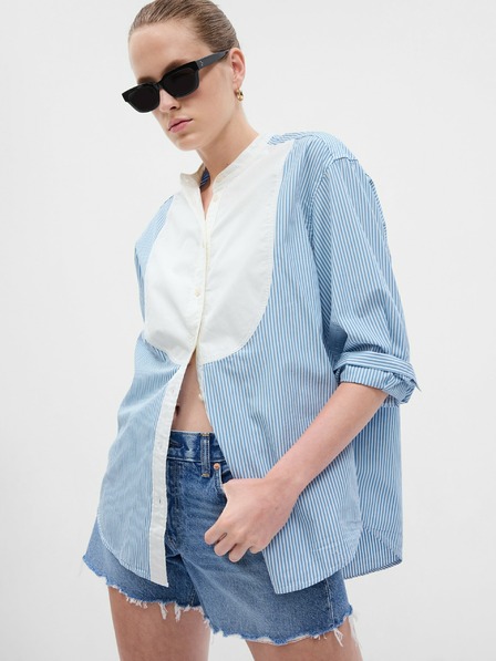 GAP Pruhovaná košile oversize GAP