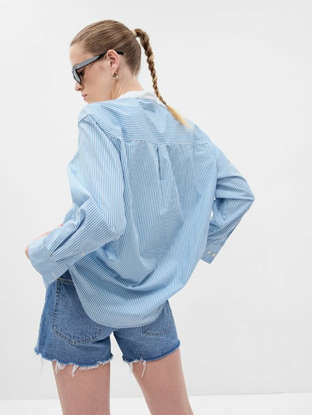 GAP Pruhovaná košile oversize GAP
