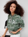 GAP Mikina s logem a fleece GAP