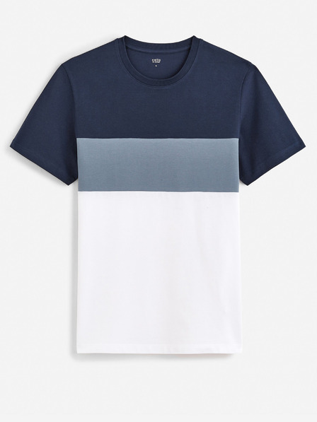 Celio Tmavě modré pánské tričko Celio Febloc