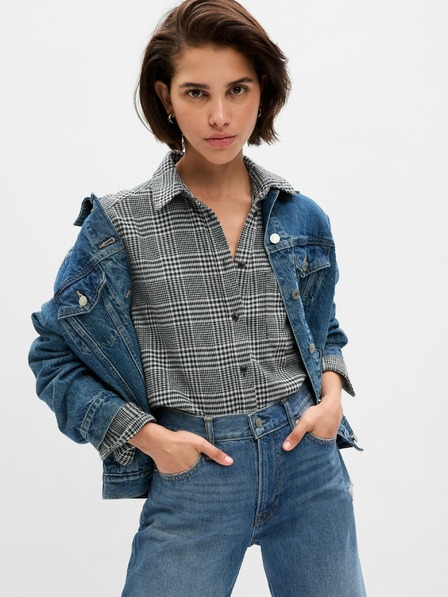 GAP Flanelová košile oversize GAP