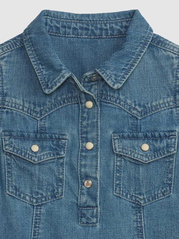 GAP Baby džínové šaty GAP