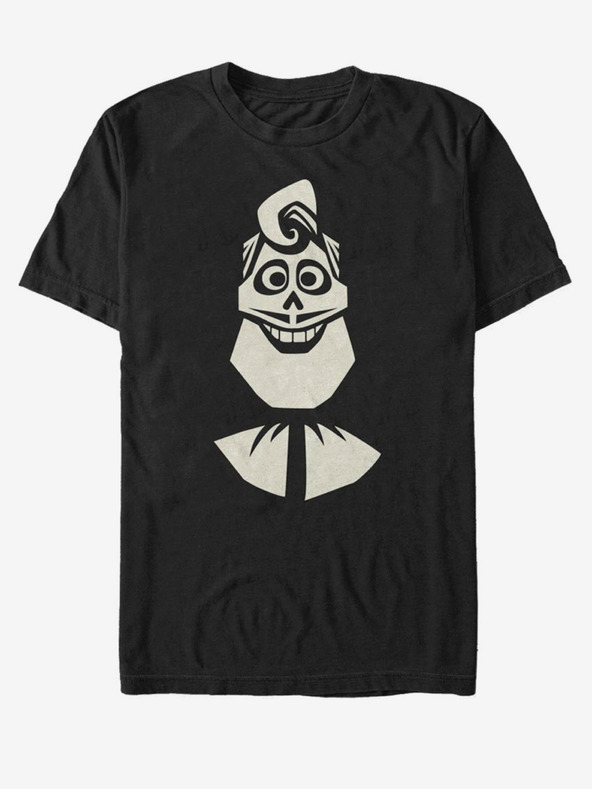 ZOOT.Fan Černé unisex tričko s potiskem ZOOT.Fan Ernesto Face Pixar