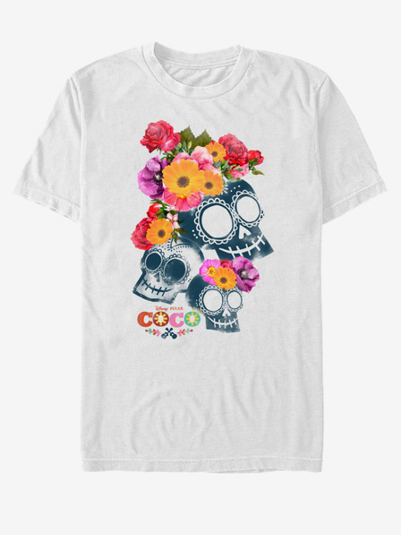 ZOOT.Fan Bílé unisex tričko ZOOT.Fan Calaveras Pixar