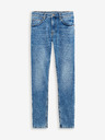 Celio Světle modré pánské slim fit džíny Celio Foactive