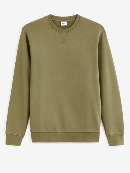 Celio Khaki pánská mikina Celio Feseven