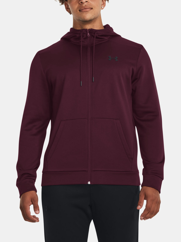 Under Armour Pánská mikina Under Armour UA Armour Fleece FZ Hoodie