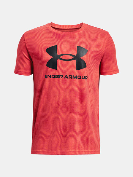 Under Armour Chlapecké tričko Under Armour UA SPORSTYLE LOGO AOP SS