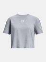 Under Armour Dívčí tričko Under Armour UA CROP SPORTSTYLE LOGO SS