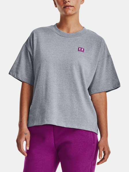 Under Armour Dámské tričko Under Armour UA W LOGO LC OVERSIZED HW SS