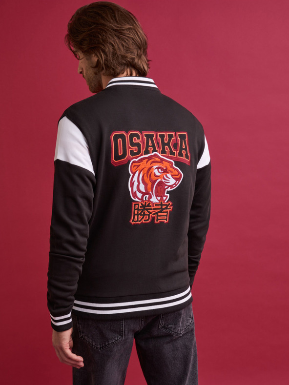 Celio Černá pánská bunda Celio Festrange