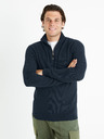 Celio Tmavě modrý pánský svetr Celio Celim