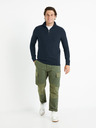 Celio Tmavě modrý pánský svetr Celio Celim