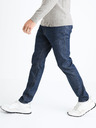 Celio Tmavě modré pánské slim fit džíny Celio Fotaper