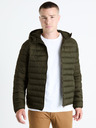 Celio Khaki pánská prošívaná bunda Celio Fububble