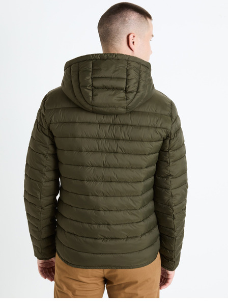Celio Khaki pánská prošívaná bunda Celio Fububble