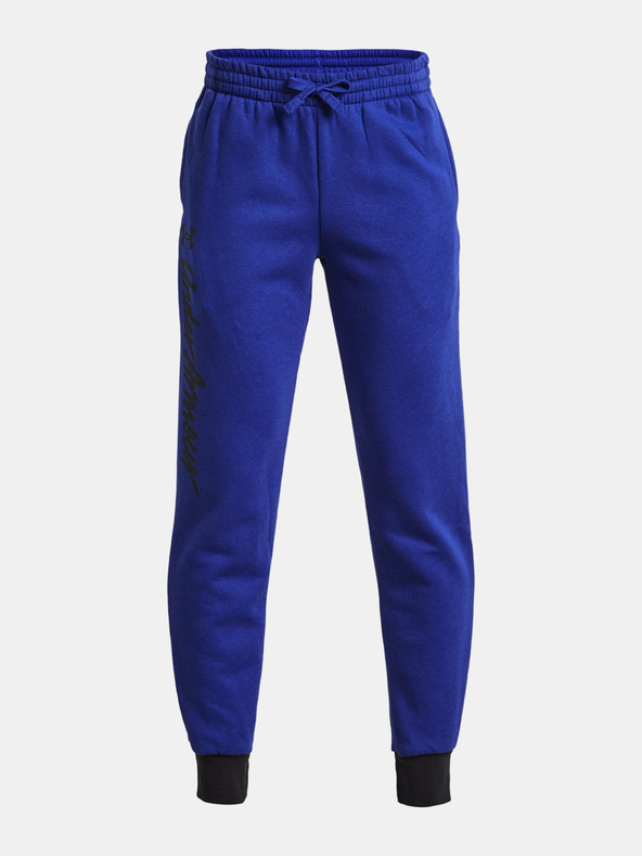Under Armour Chlapecké tepláky Under Armour UA Rival Fleece Script Jgrs