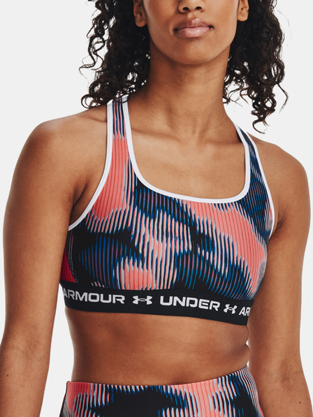 Under Armour Dámská podprsenka Under Armour Crossback Mid Print