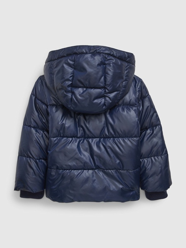 GAP Baby prošívaná bunda s kapucí GAP