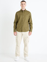 Celio Khaki pánská košile Celio Farobone2