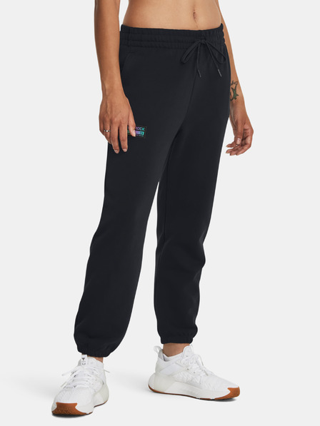 Under Armour Dámské sportovní kalhoty Under Armour Pjt Rock HW Terry Pnt