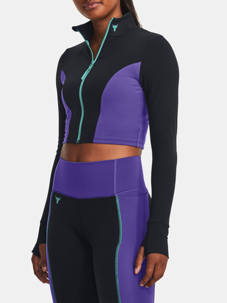 Under Armour Dámské tričko Under Armour Pjt Rck LetsGo Crop FZ