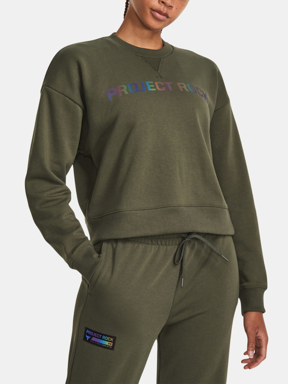Under Armour Dámská mikina Under Armour Pjt Rck HW Leg Day Crew