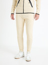 Celio Krémové pánské basic tepláky Celio Fonewyoke