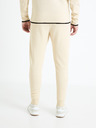 Celio Krémové pánské basic tepláky Celio Fonewyoke