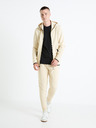 Celio Krémové pánské basic tepláky Celio Fonewyoke