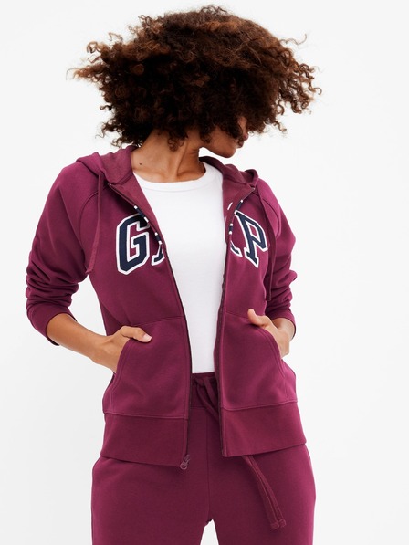 GAP Mikina s logem a fleece GAP