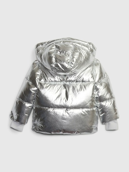 GAP Baby metalická bunda GAP