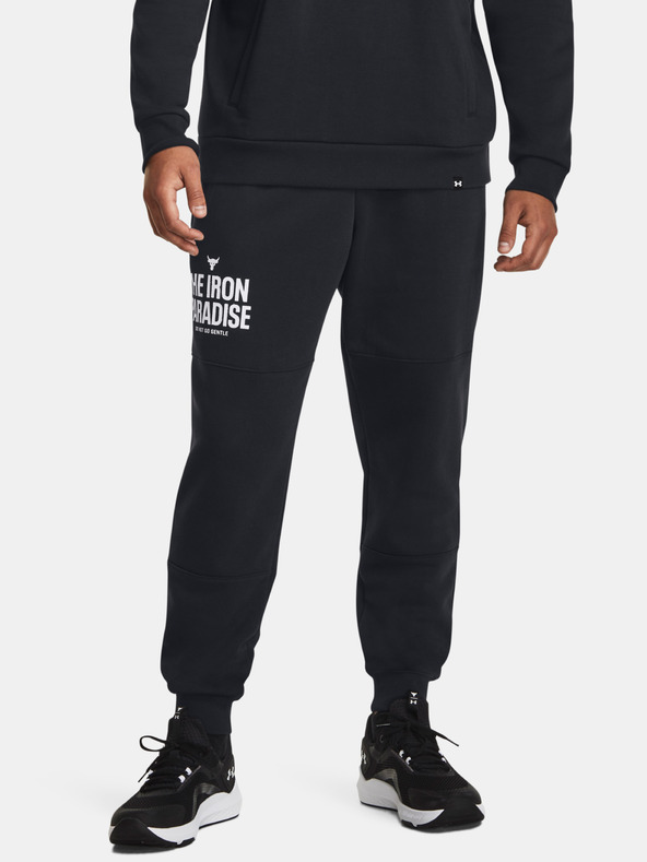 Under Armour Pánské tepláky Under Armour Pjt Rock Rival Flc Jogger