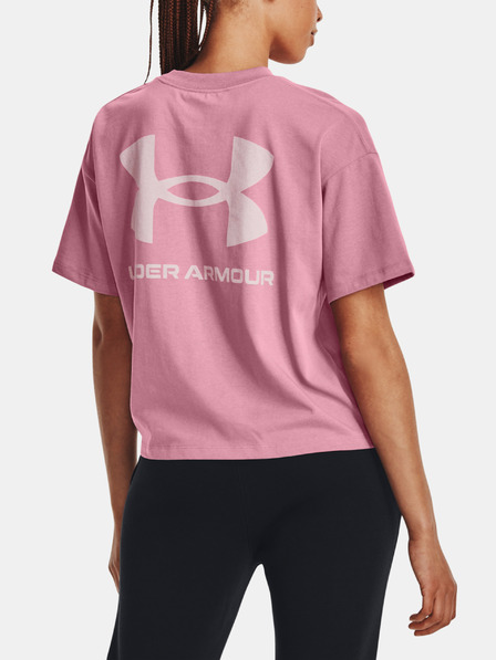 Under Armour Dámské tričko Under Armour UA W LOGO LC OVERSIZED HW SS