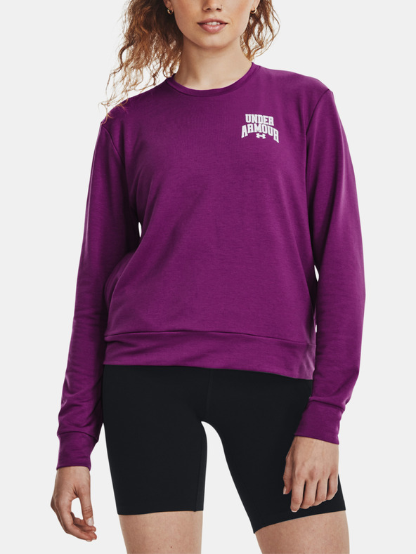 Under Armour Dámská mikina Under Armour UA Rival Terry Graphic Crew