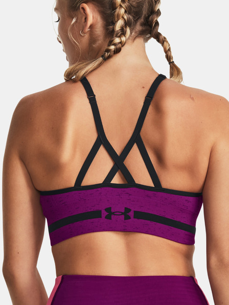 Under Armour Dámská podprsenka Under Armour UA Seamless Low Long Htr Bra