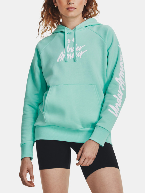 Under Armour Dámská mikina Under Armour UA Rival Fleece Graphic Hdy