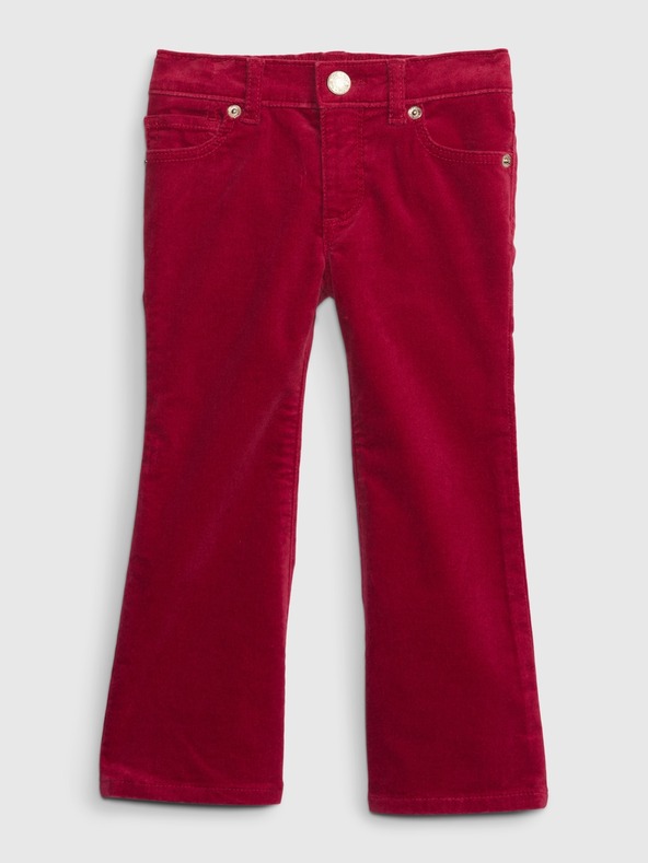 GAP Baby sametové džíny flare GAP