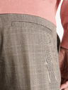 Celio Béžové pánské kostkované kalhoty Celio Fowinter
