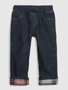 GAP Baby zateplené džíny straight GAP