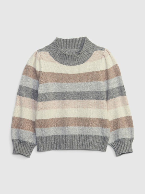 GAP Baby pruhovaný svetr CashSoft