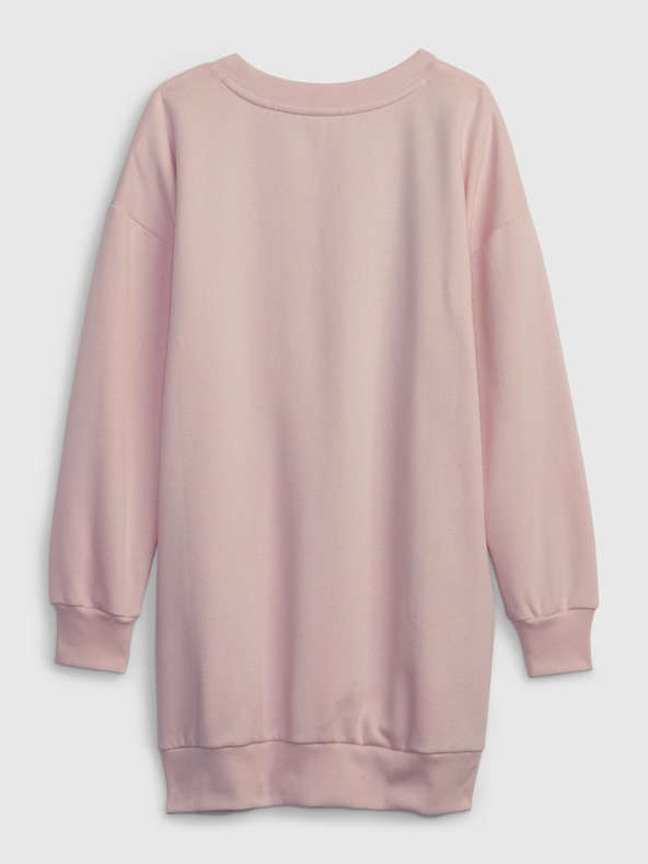 GAP Dětské mikinové šaty s logem Gap