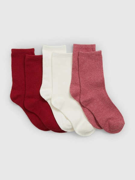 GAP Dětské ponožky CashSoft, 3 kusy GAP