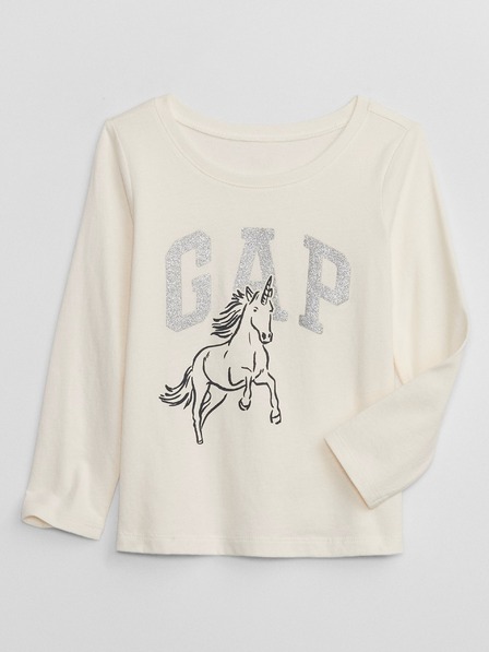 GAP Baby tričko s logem Gap